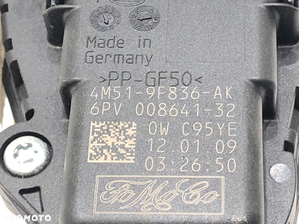 POTENCJOMETR GAZU  FORD FOCUS II Turnier (DA_, FFS, DS) 2004 - 2012 1.6 74 kW [100 KM] benzyna 2004 - 4