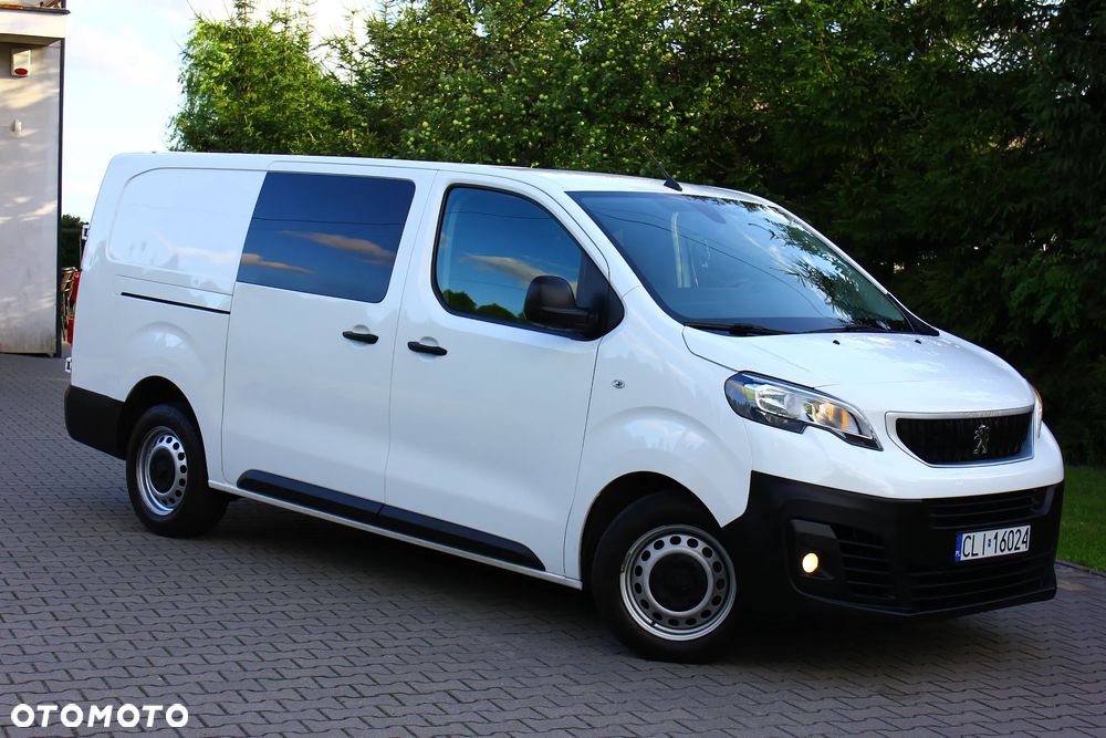 Peugeot EXPERT 2.0 122KM L3H1 BRYGADÓWKA 6 OSÓB LONG NAVIGACJA MAŁY PRZEBIEG 42 TYŚ KM  FV23% - 2