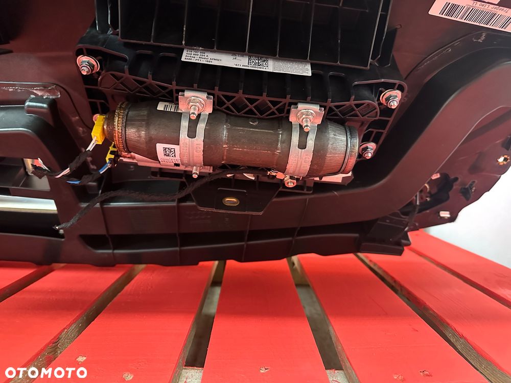 AUDI A6 C7  A6C7 DESKA ROZDZIELCZA konsola kokpit pulpit poduszki airbag pasy KOMPLET ORYGINALNY - 7