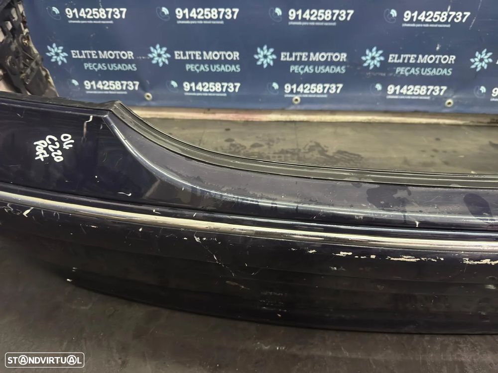 Parachoques traseiro usado MERCEDES CLASS W203 sedan - 4