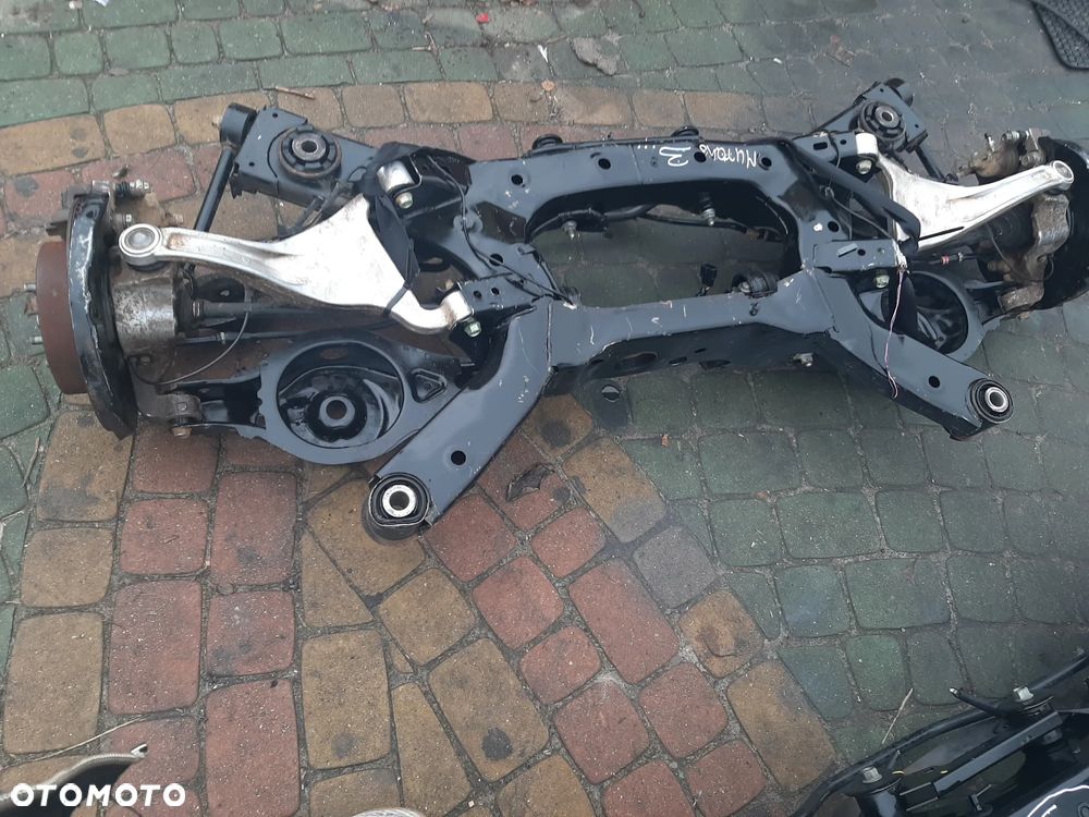 Tylna belka oś trawersa sanki nissan Murano Z51 4x4 08-14R Orginał bez rdzy super stan import italy - 6