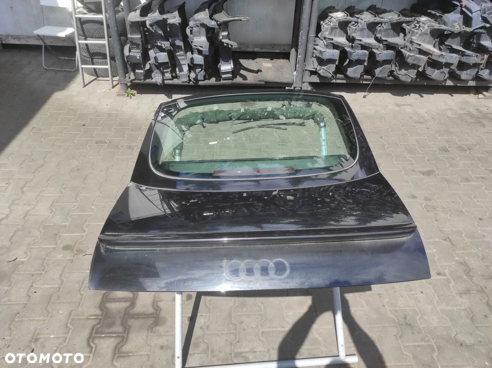 AUDI TT 8N KLAPA BAGAŻNIKA SZYBA TYLNA LOTKA SPOILER CZARNA KOMPLETNA 8N8827933  WYSYŁKA !!! - 1