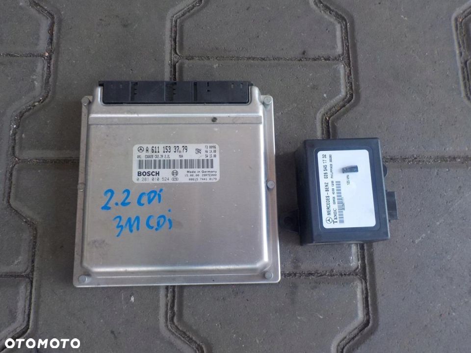 SPRINTER 2.2 CDI KOMPUTER STEROWNIK A6111533779 - 1