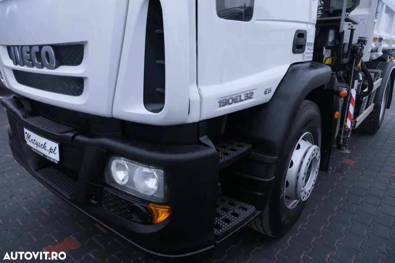 Iveco 19 - 320 CP / E 6 / Basculant + HDS / HYDROBOARD / KIPPER 3 FETE - 3,5 M / EURO 6 - 15