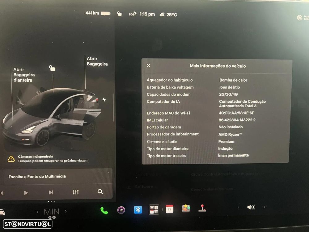 Tesla Model 3 Long Range AWD Dual Motor Performance — fotografia 8