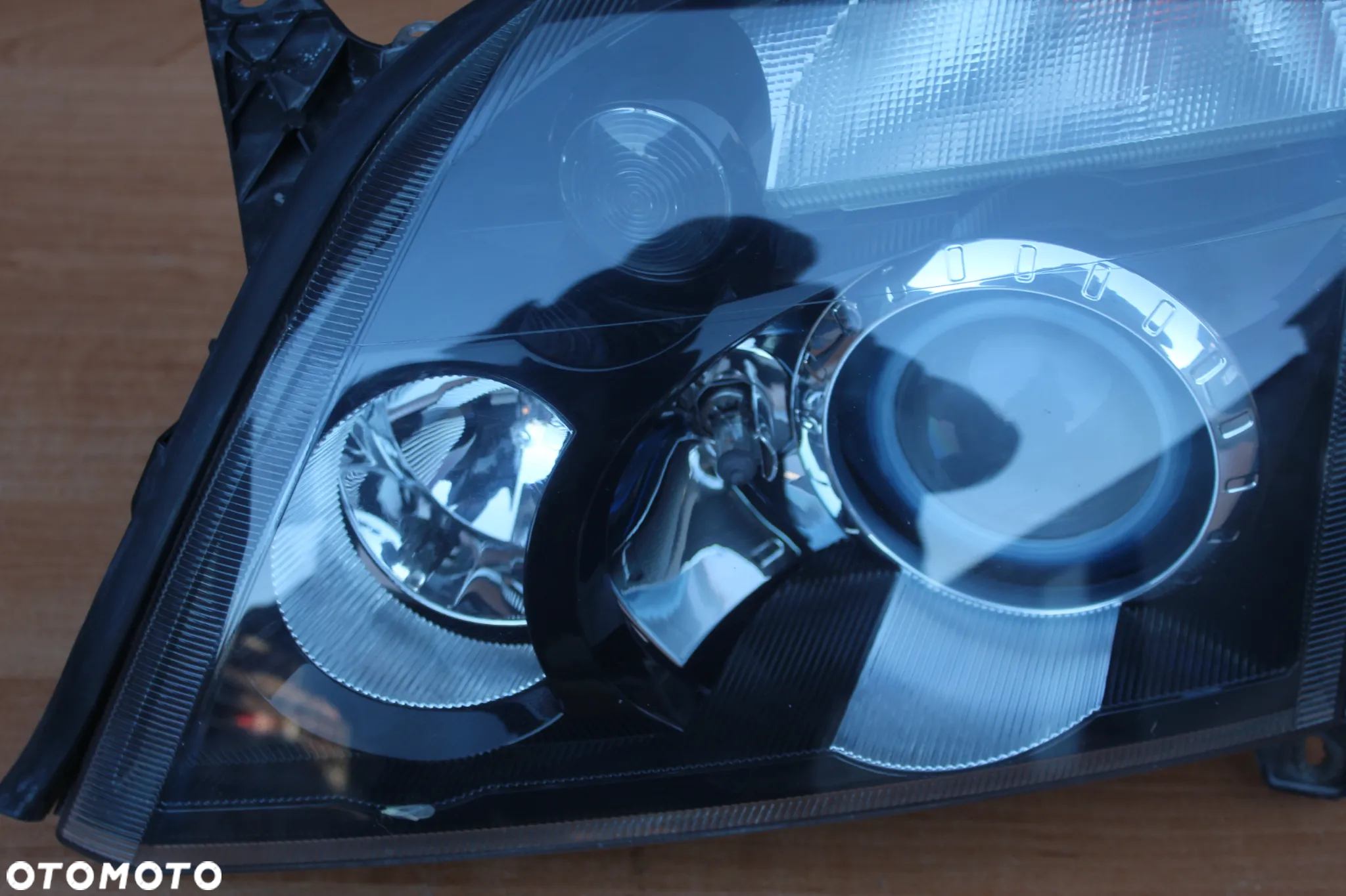 LAMPA LEWY PRZÓD PRZEDNIA LEWA BIXENON SKRĘTNY OPEL VECTRA C CIEMNA EUROPA 15987100 - 4