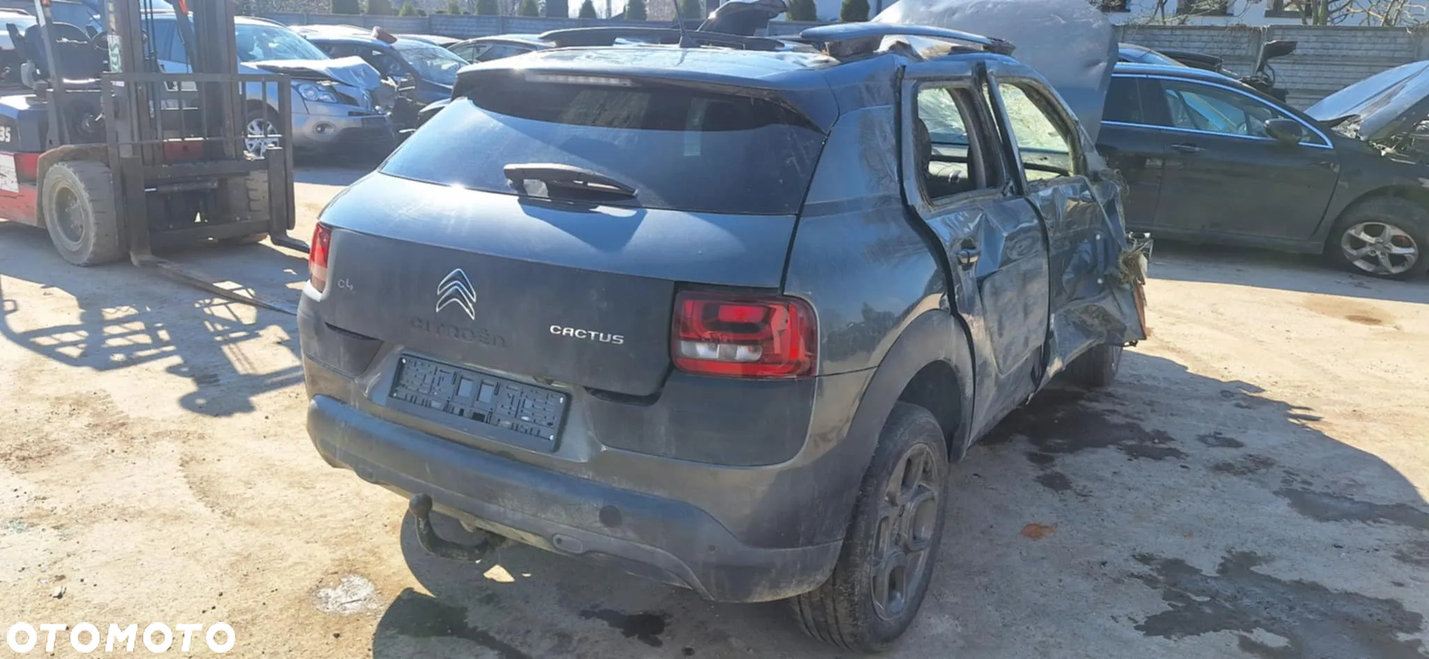 Citroen C4 CACTUS fotel fotele przód kanapa tył komplet z van - 7