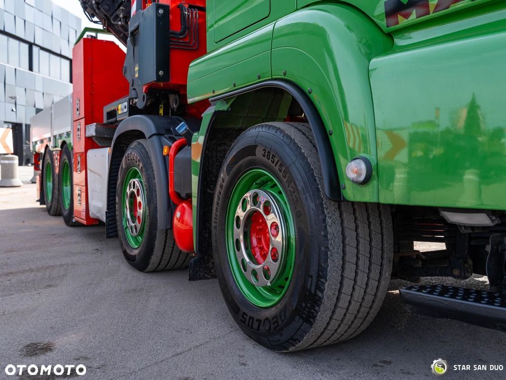 MAN TGS 35.500 8x4 Palfinger PK 135.002 TEC HDS Żuraw Wciagarka - 23