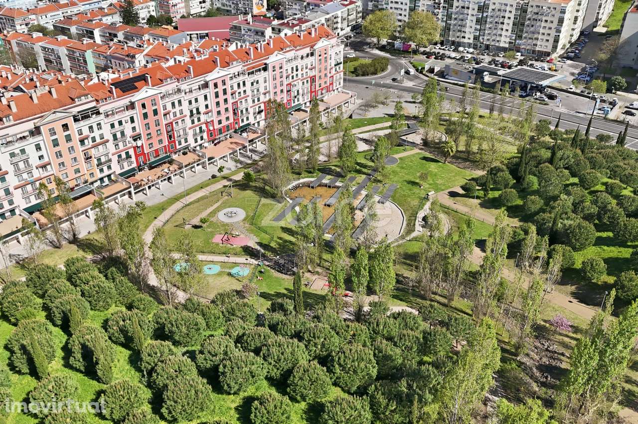 Apartamento T3 com terraço | Urbanização Neudel – Amadora - Grande imagem: 3/36