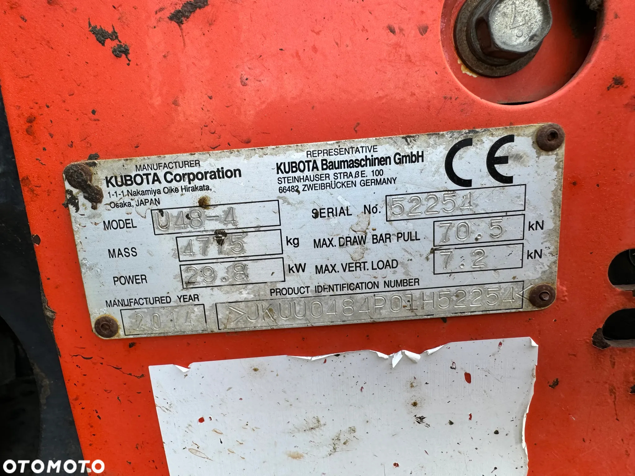Kubota U48-4 - 5