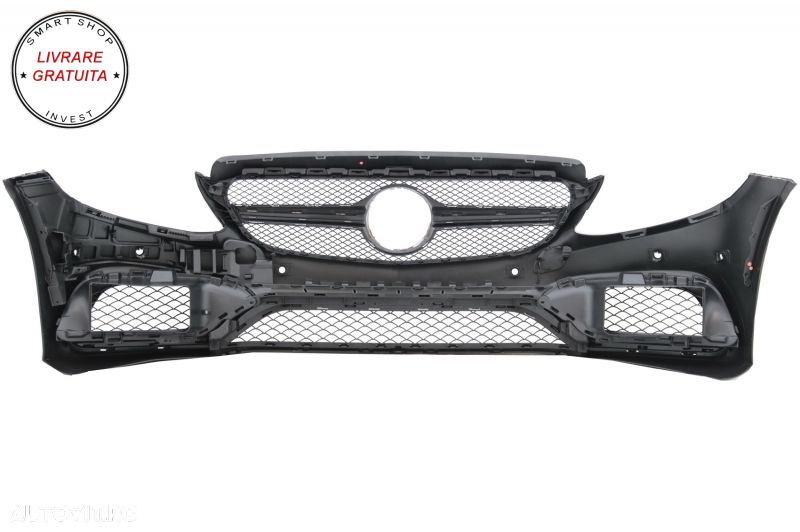 Pachet Exterior Complet si Faruri Full LED Mercedes Clasa C W205 Sedan (2014-2018)- livrare gratuita - 4