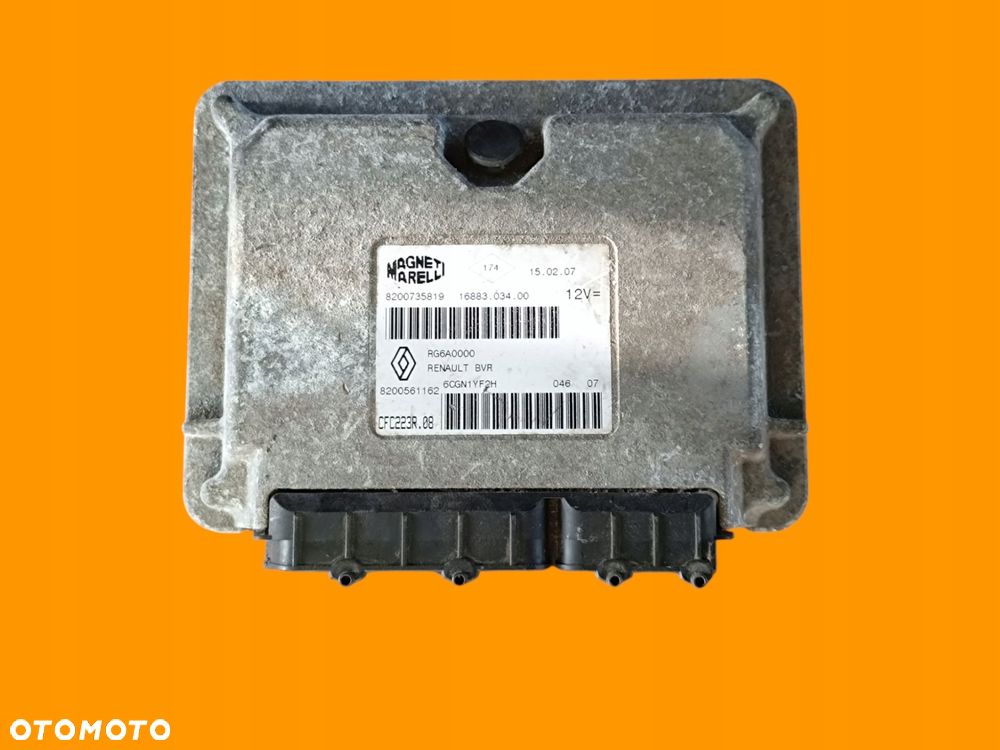 sterownik skrzyni biegów master movano interstar 2.5 dci 03-10 8200735819 - 2