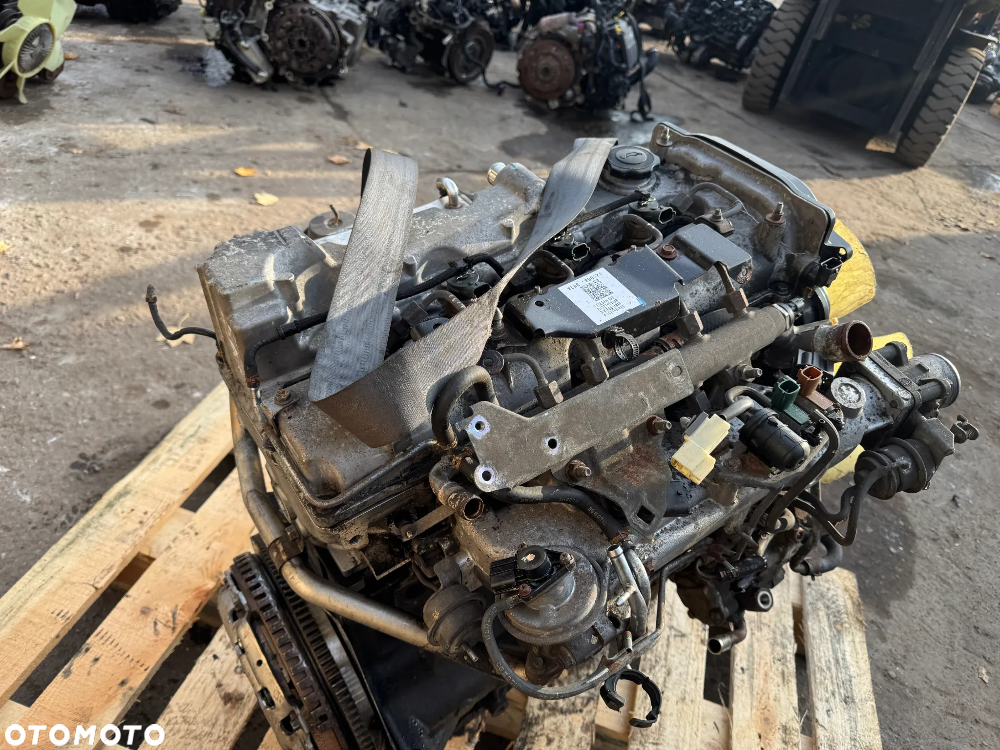 silnik wlae 2.5 tdci ford ranger kompletny 155 tys Euro 5 11r. - 13