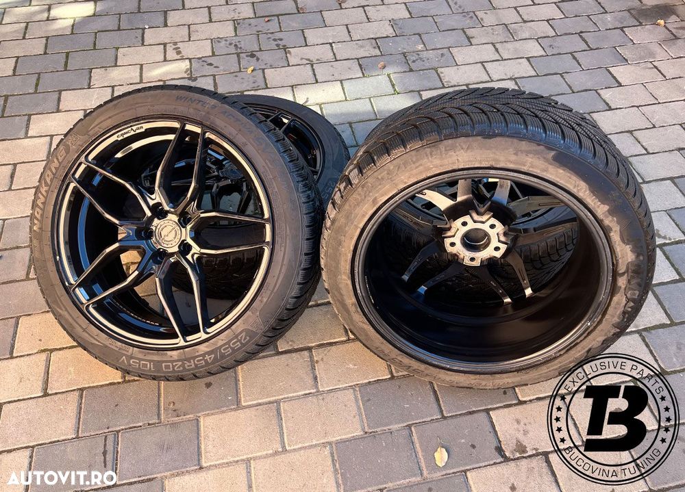 Set Jante Aliaj Concaver CVR3 R20 5X112 cu Anvelope Iarna 255/45/20 - 7