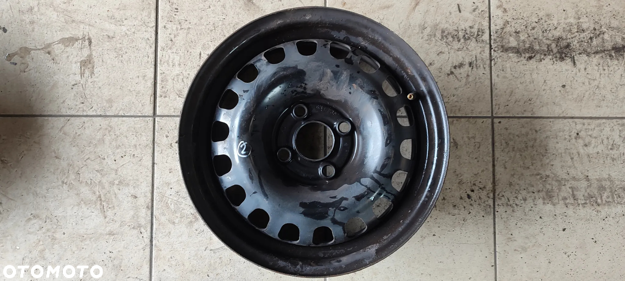 FELGI STALOWE 4x100 5,5Jx14 CALI ET 39 CORSA D E TIGRA ASTRA 4 SZTUKI KOMPLET - 3