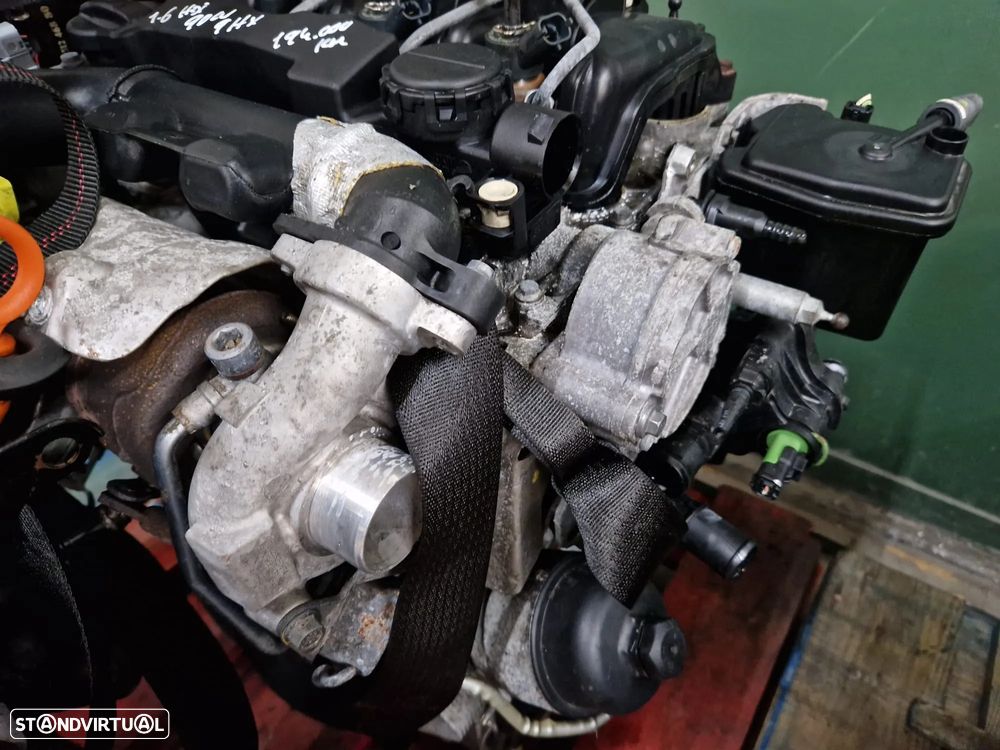 Motor usado 9HX PEUGEOT 307 1.6 HDI 90CV 207 206 308 3008 PARTNER CITROEN C4 C5 407 MINI FORD MAZDA - 4