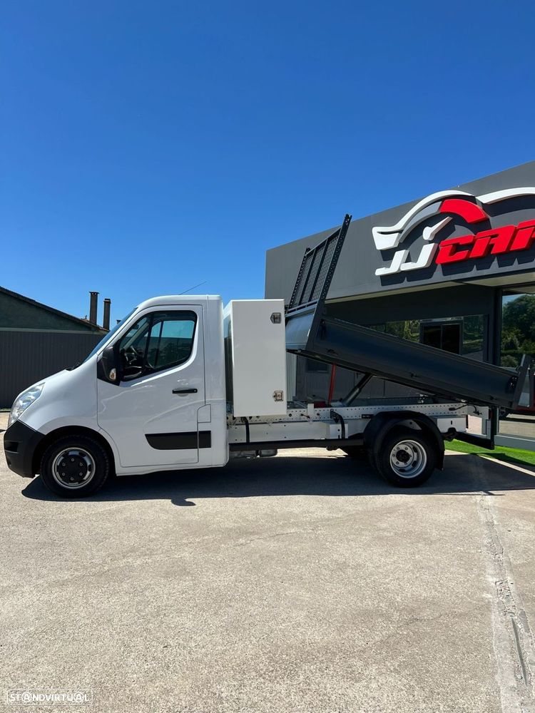 Renault Master 2.0 dCi L3 4T0 Advance Cx.Basculante Aço Taip. Aço+Cx. Arr. - 11