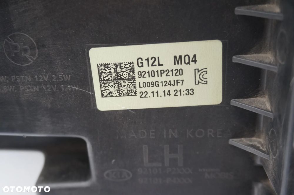 KIA SORENTO 4 IV MQ4 2020 - 2024 reflektor FULL LED OE - 6