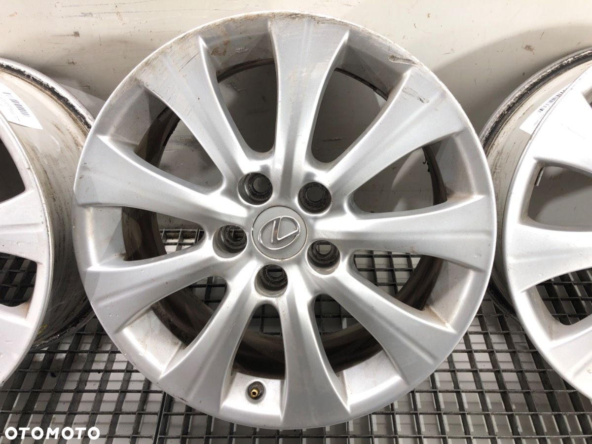 FELGI ALUMINIOWE 17 7.5J 5X114.3 ET45 ŚRODEK CENTR. 60.1 - 1043.00 PLN - LEXUS GS (_L1_) 2011 - - 4