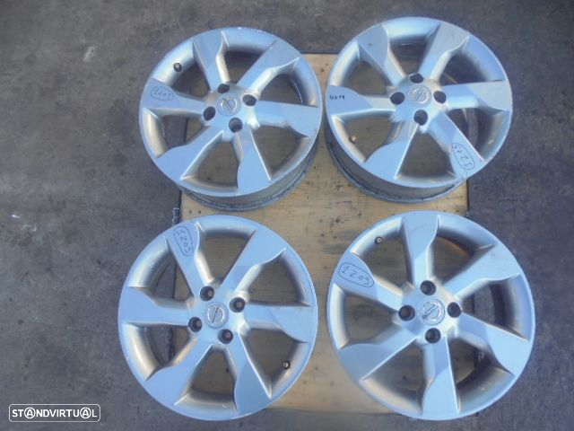 Jogo De Jantes Jgjant1209 NISSAN NOTE 2011 1.4 88CV 5P CINZA 6X16 4X98 59.8MM - 2