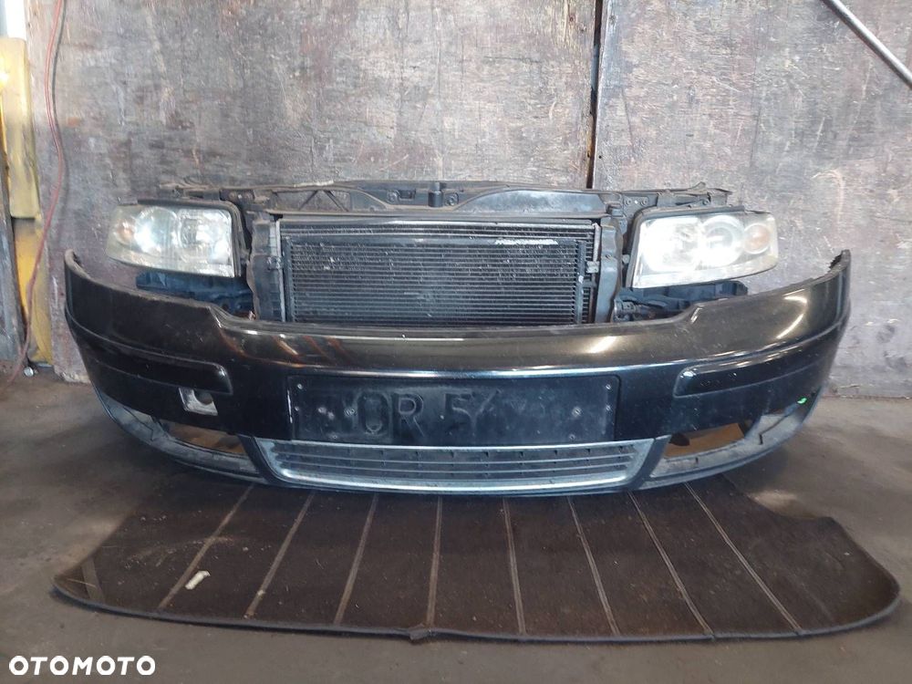 KOMPLETNY PRZÓD ZDERZAK PRZÓD BŁOTNIK PAS PRZEDNI LAMPY AUDI A4 B6 LY9B - 6