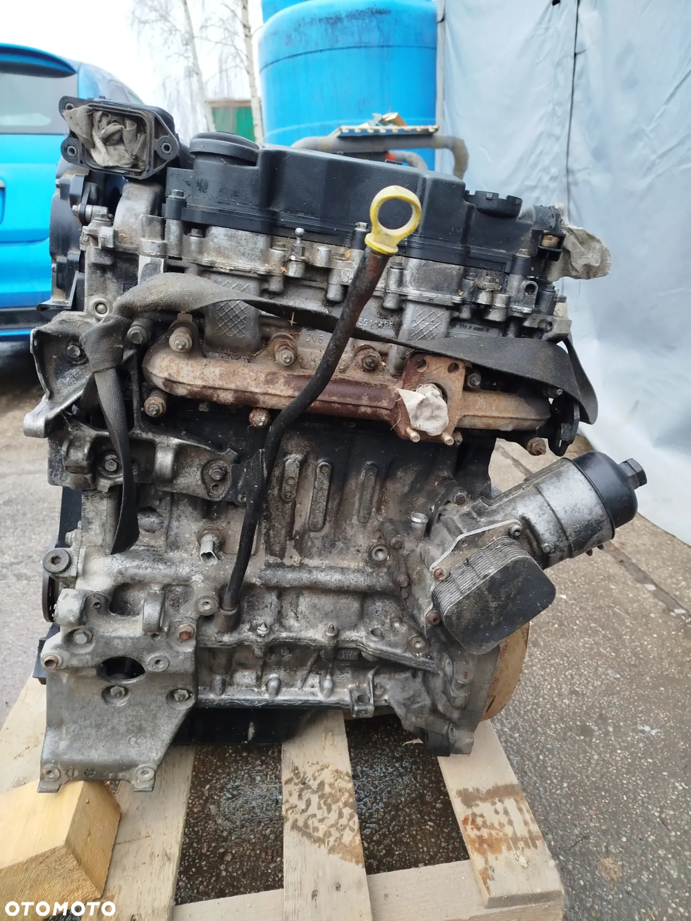 Silnik 1.6 HDI  D Volvo C30 S60 V50 V40 Peugeot V70 Dv6 Citroen Ford - 3