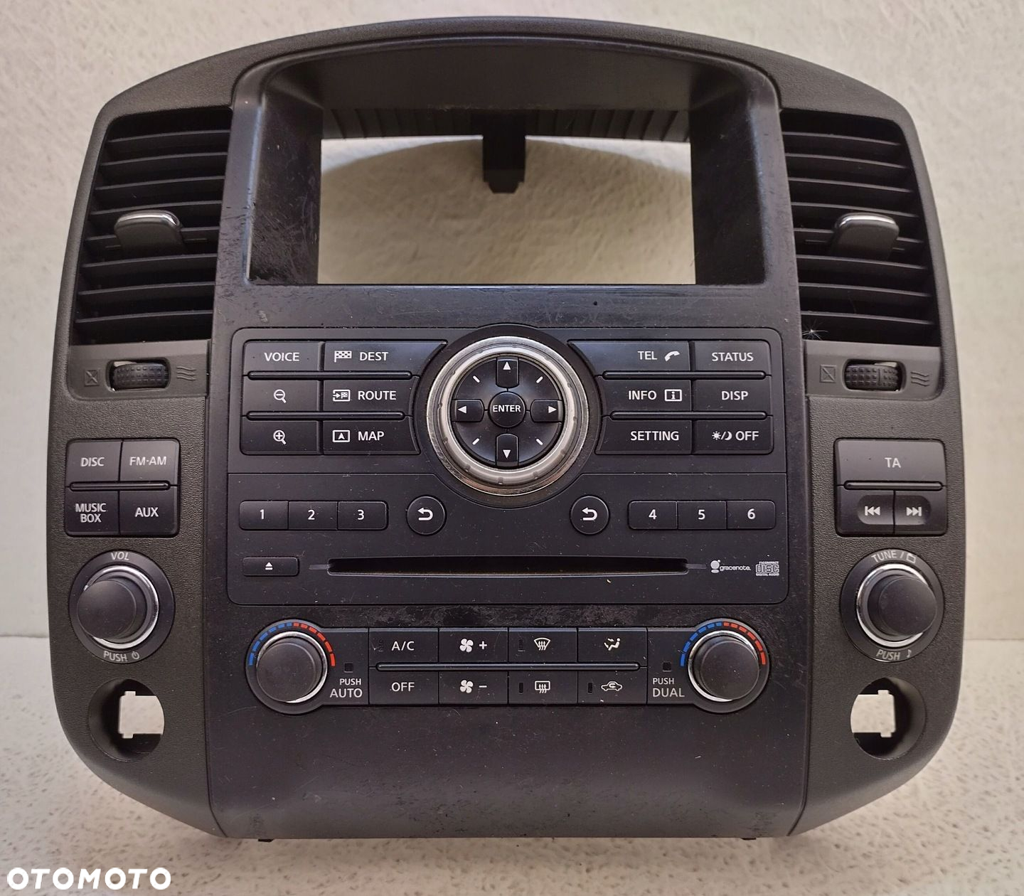 NISSAN PATHFINDER R51 LIFT PANEL RADIA KONSOLA ŚRODKOWA KRATKI KLIMATYZACJA - 8