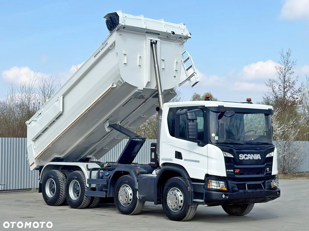 Scania P 410 XT * WYWROTKA / 8x4 * STAN BDB - 3