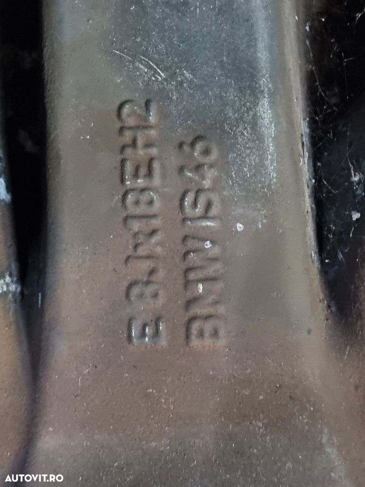 Jante aliaj BMW X3 E83 2003 - 2006 (1362) R18 Cu cauciucuri stare foarte bună 235/50R18 ... - 9