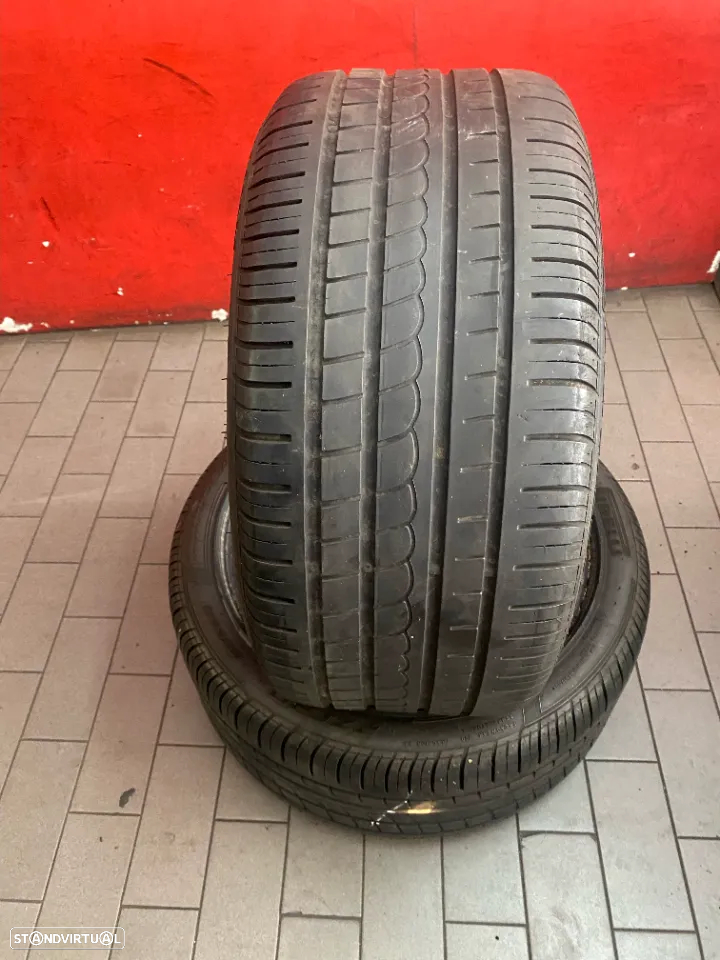 Pneus 255/40/17 Pirelli Pzero Rosso com mais de 70% de piso - 2