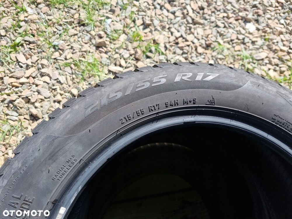 OPONY PIRELLI SOTTOZERO 3 SEAL INSIDE 215/55R17 94H 2020r,2x7mm bdb stan - 8