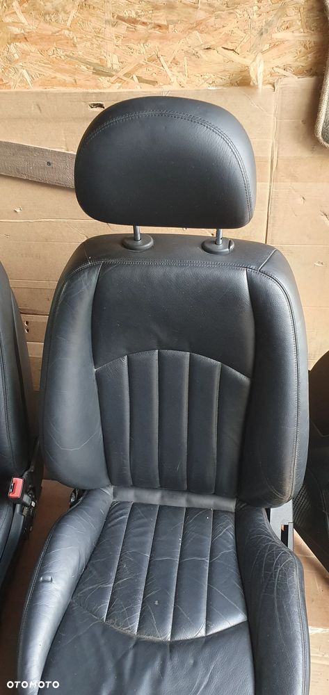 Fotele kanapa boczki komplet skóra elektryczne Mercedes E-Klasa W211 - 7
