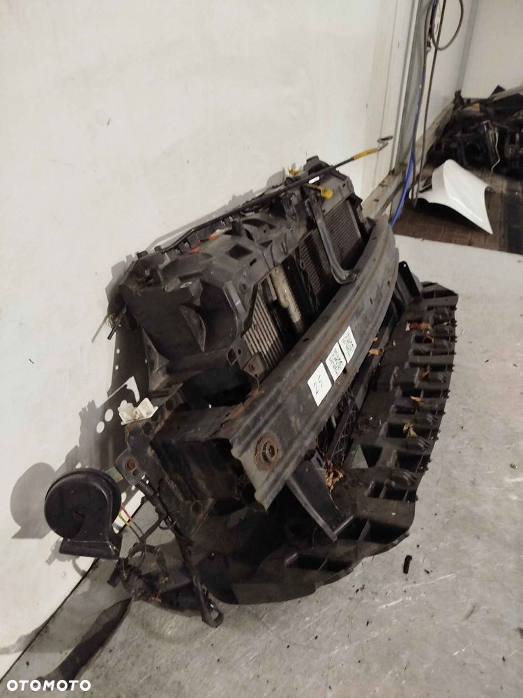 + PAS PRZEDNI FORD FIESTA MK7 7 VII 1.4 1.5 1.6 TDCI DIESEL BELKA WZMOCNIENIE CZOŁOWE CHŁODNICA WODY OBUDOWA WENTYLATOR - 2