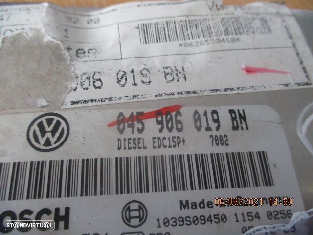 Centralina 045906019BN 6Q1937049D VW FOX 2006 1.4TDI BOSCH - 3
