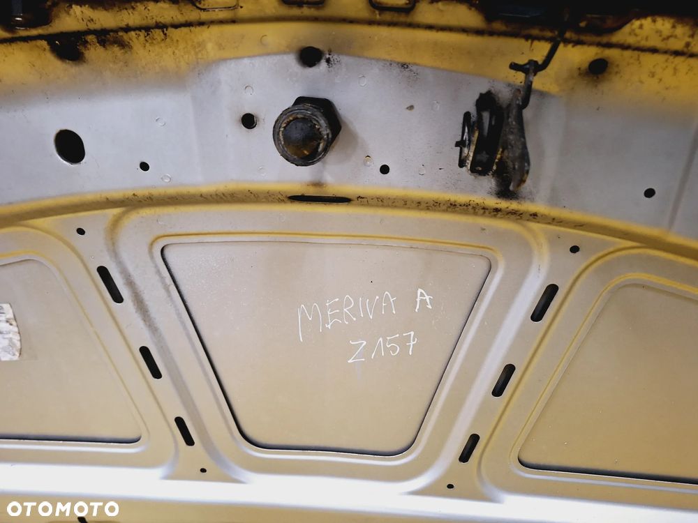 MASKA POKRYWA SILNIKA GRILL OPEL MERIVA A 06-10 LAK: Z157 NR232 - 12