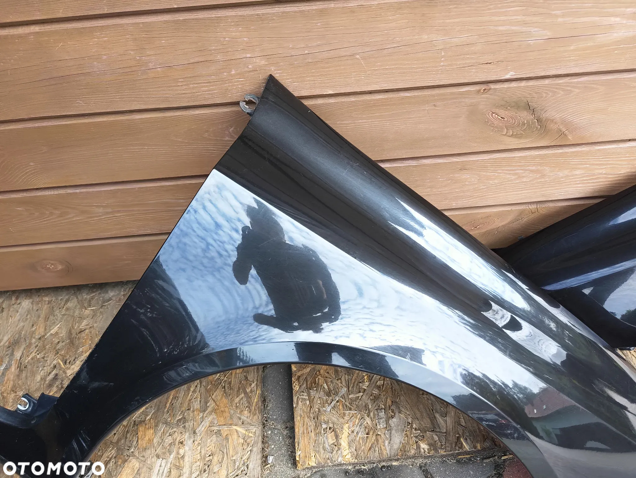 Błotnik prawy przód lewy przód renault laguna Ii LIFT nv676 czarny - 9