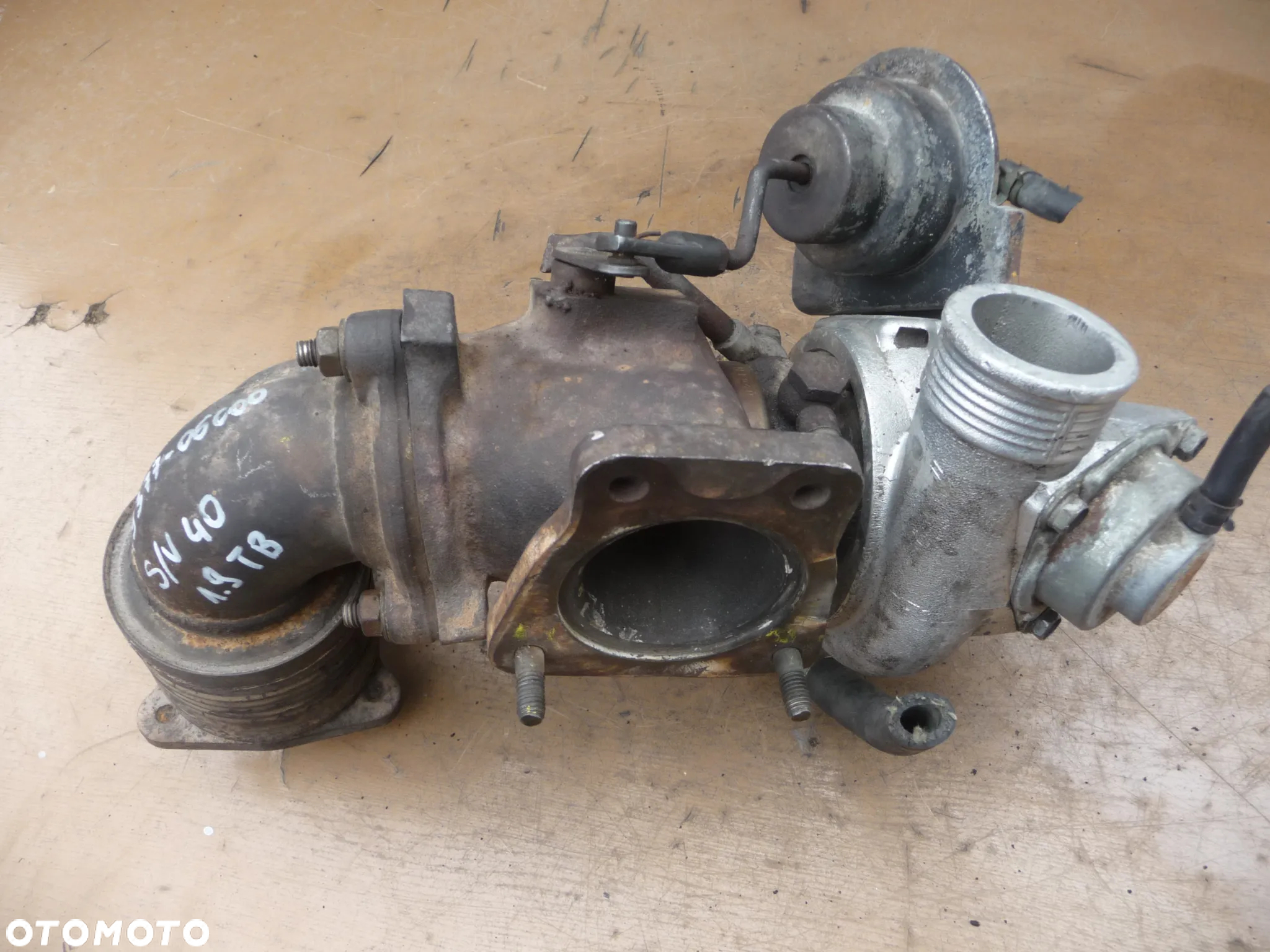 VOLVO S40 V40 95-04 1.9T4 S60 S80 V70 2.5T TURBO BENZYNA TURBINA TURBOSPRĘŻARKA 49377-06000 - 5