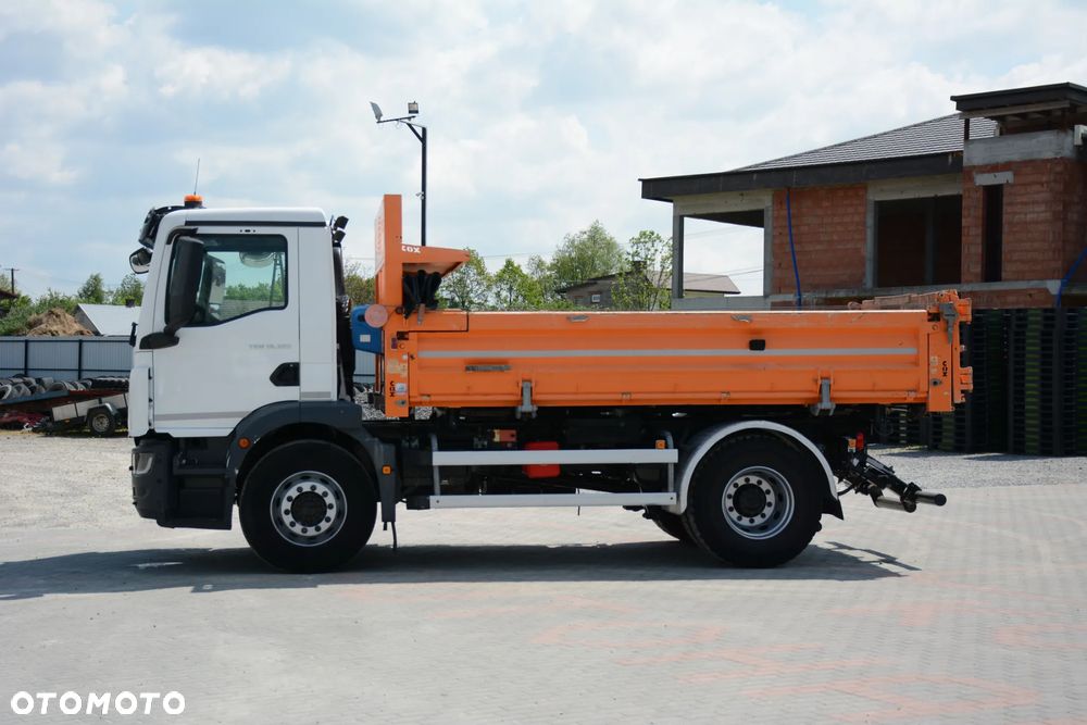 MAN TGM 18.320 / 2021 / Wywrot 3-stronny / hydroburta / idealny stan - 10