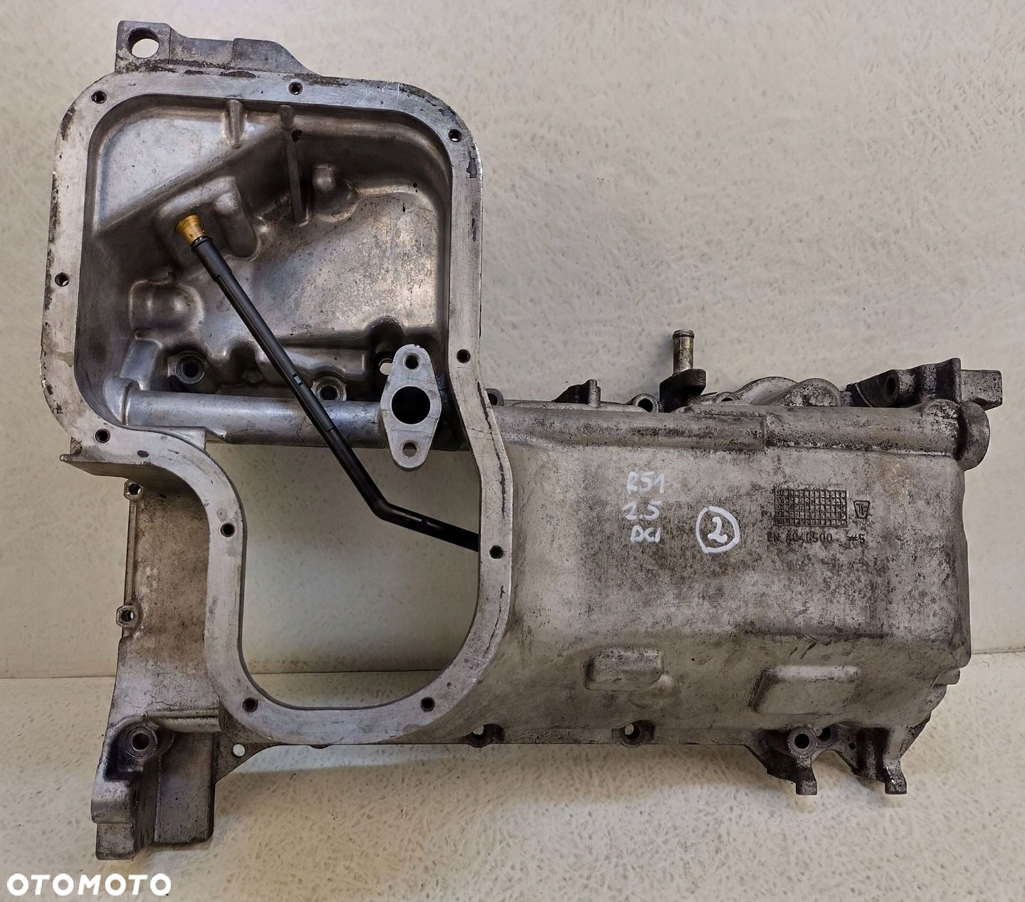 NISSAN PATHFINDER R51 NAVARA D40 05-10 2.5 DCI ALUMINIOWA MISKA OLEJOWA - 4
