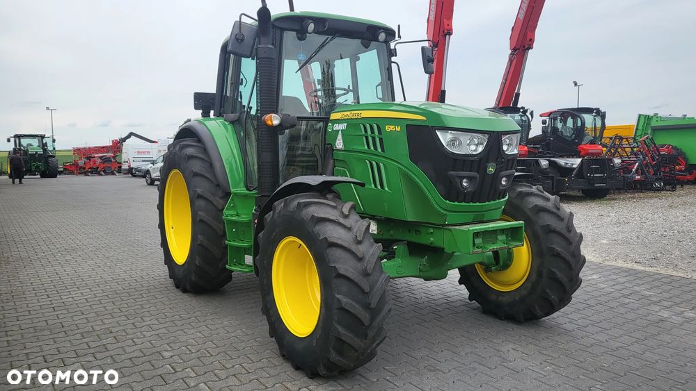 John Deere JD 6115M, 115 KM, pneumatyka, I-szy właściciel