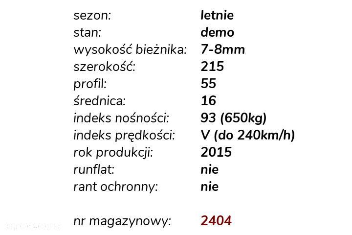 Michelin ENERGY SAVER 215/55 R16 DEMO - 3