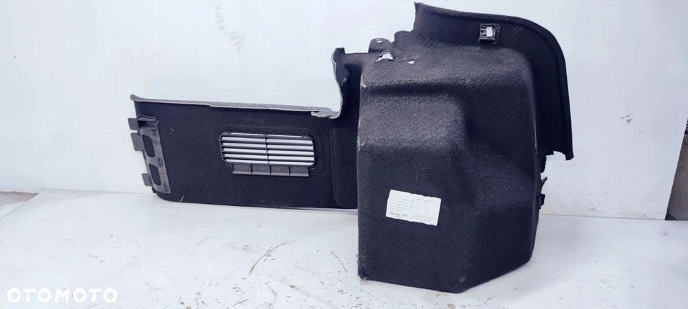 TAPICERKA BOCZEK BAGAŻNIKA LEWA AUDI A4 B6 8H0863887A 2Z3 - 2