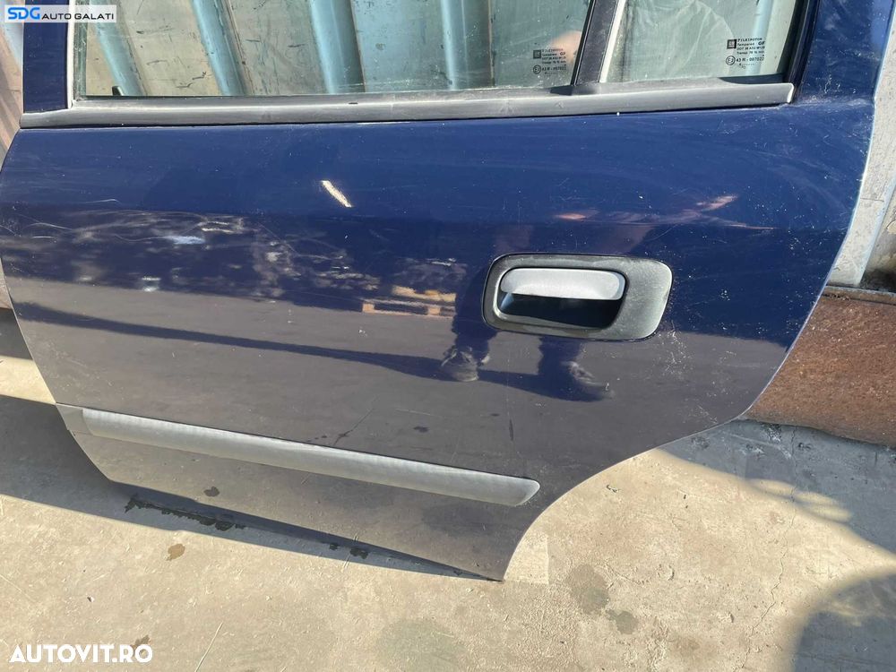 Usa Usi Portiera Portiere Stanga Spate Dezechipata cu Imperfectiuni Opel Astra G Berlina Sedan 1998 - 2004 Culoare Z20Z [2801X] - 3