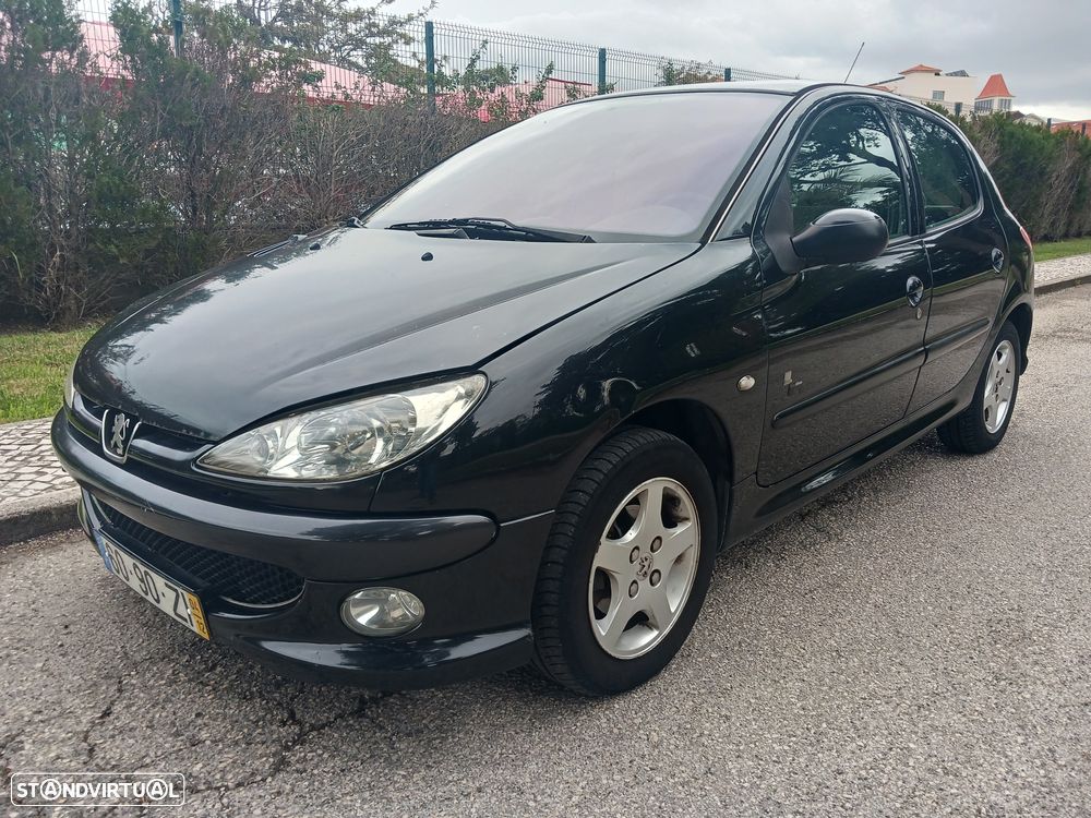 Peugeot 206 1.1 Black & Silver - 9