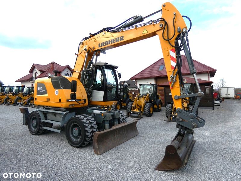 Liebherr 914 Compact / Super Stan / Speeder 30km/h / Łapy + pług / - 2