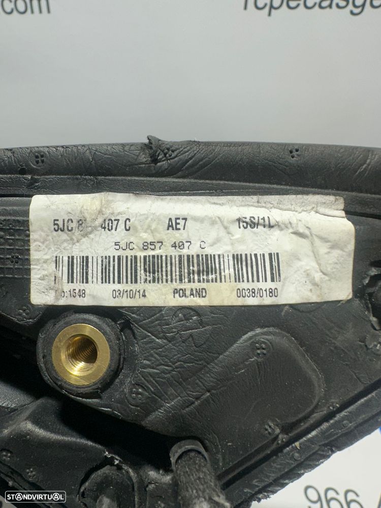 .ESPELHO RETROVISOR ESQUERDO SKODA Rapid 5JC857407C 2012 - 2019 - 7