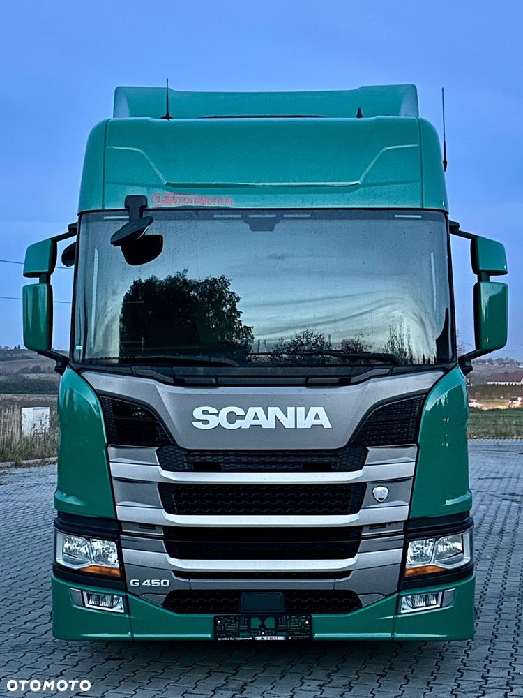 Scania G450 / RAMA DO ZABUDOWY / ROZSTAW 5.75 / AUTOMAT / SYPIALKA / 2019 ROK / 19 PALET - 8