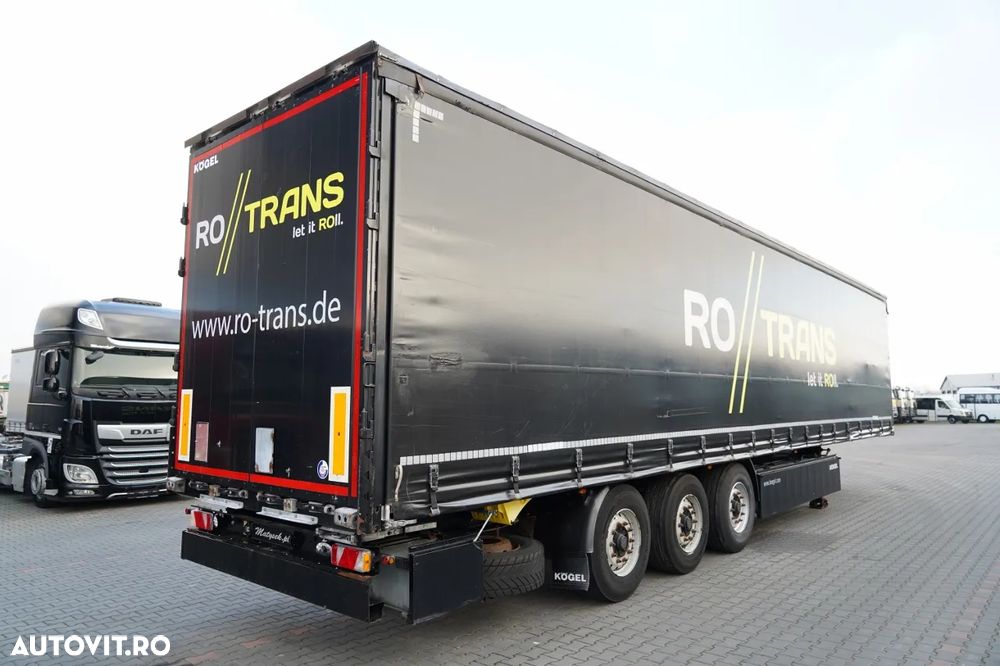 Kögel CORTINĂ KOGEL / STANDARD / ACOPERIȘ SUSPENDAT / CONTENIER PENTRU PALEȚI - 7