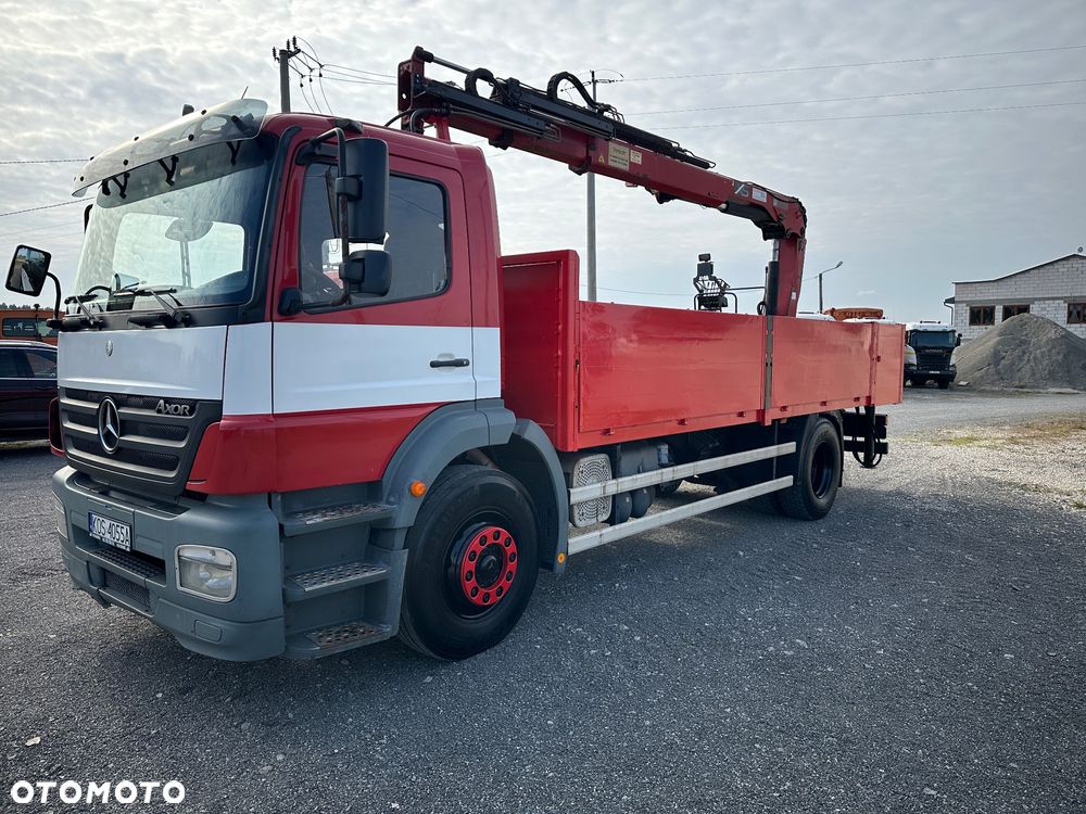 Mercedes-Benz Axor 1828 skrzyniowy HDS Hiab 144B-2CL Zamiana - 5