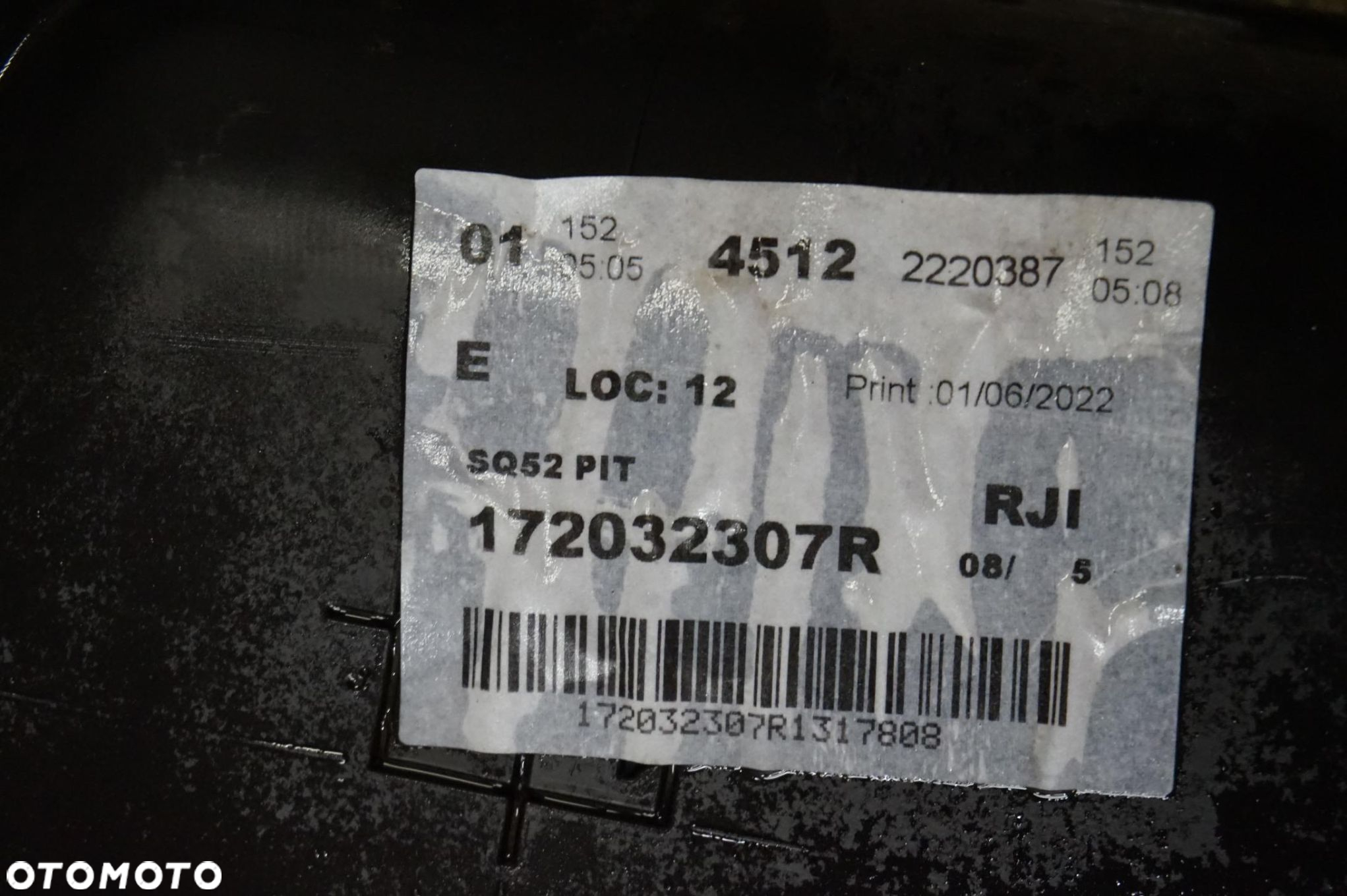 BAK ZBIORNIK PALIWA DACIA DUSTER II 1.0 TCE - 3